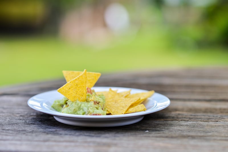 Guacamole Crostini
